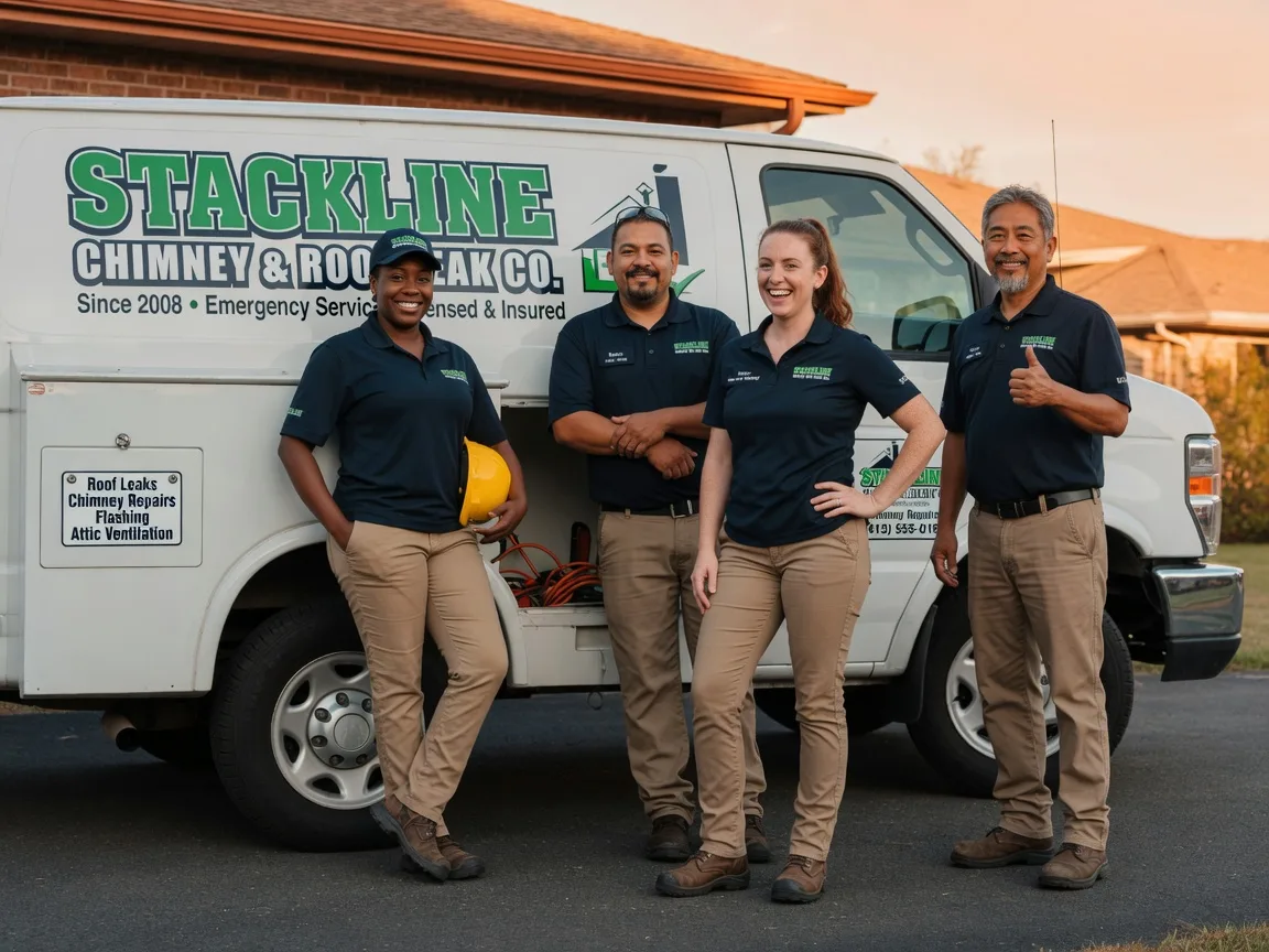 Chimney flashing repair company in Galena, IL